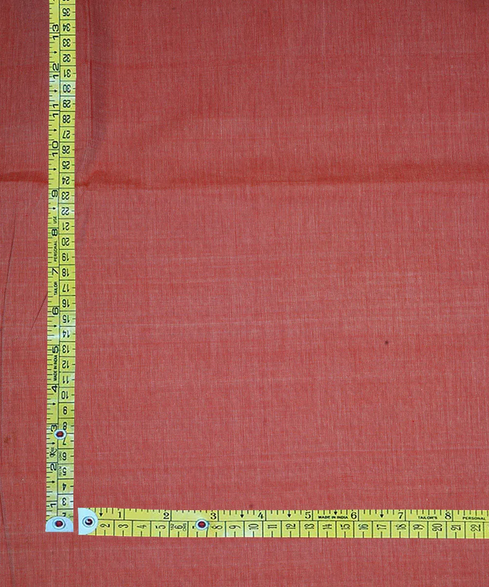 1.5m Light pink handwoven cotton mangalgiri material