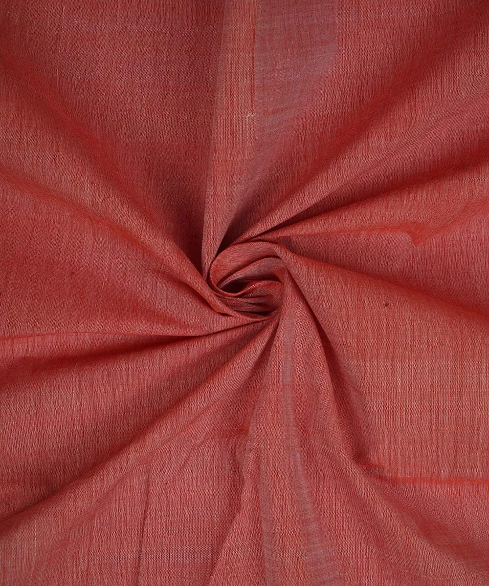 1.5m Light pink handwoven cotton mangalgiri material