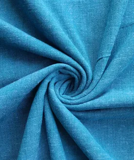 2.5 m Blue handspun handloom cotton kurta material