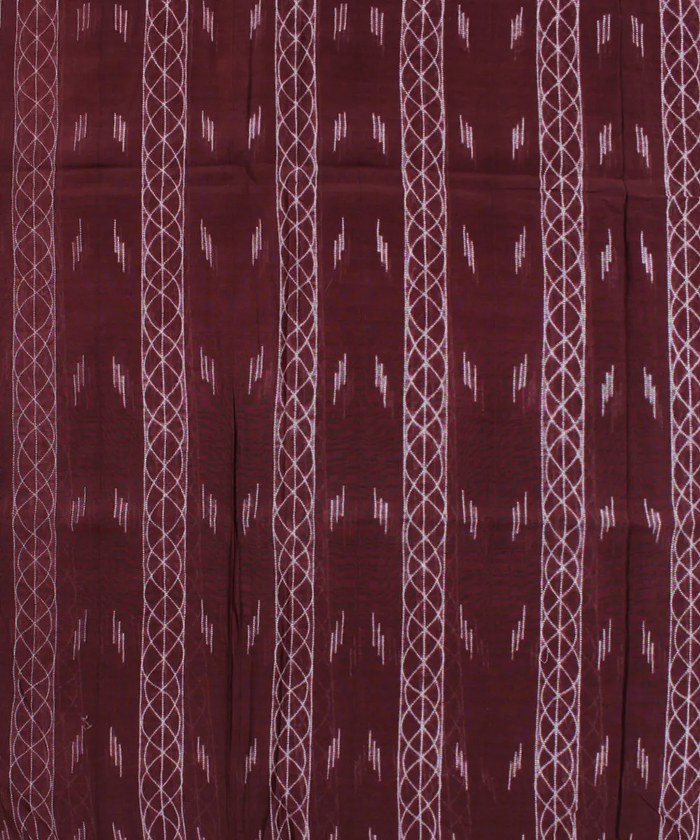 2.5 m Wine mauve tie dye cotton silk shibori kurta material