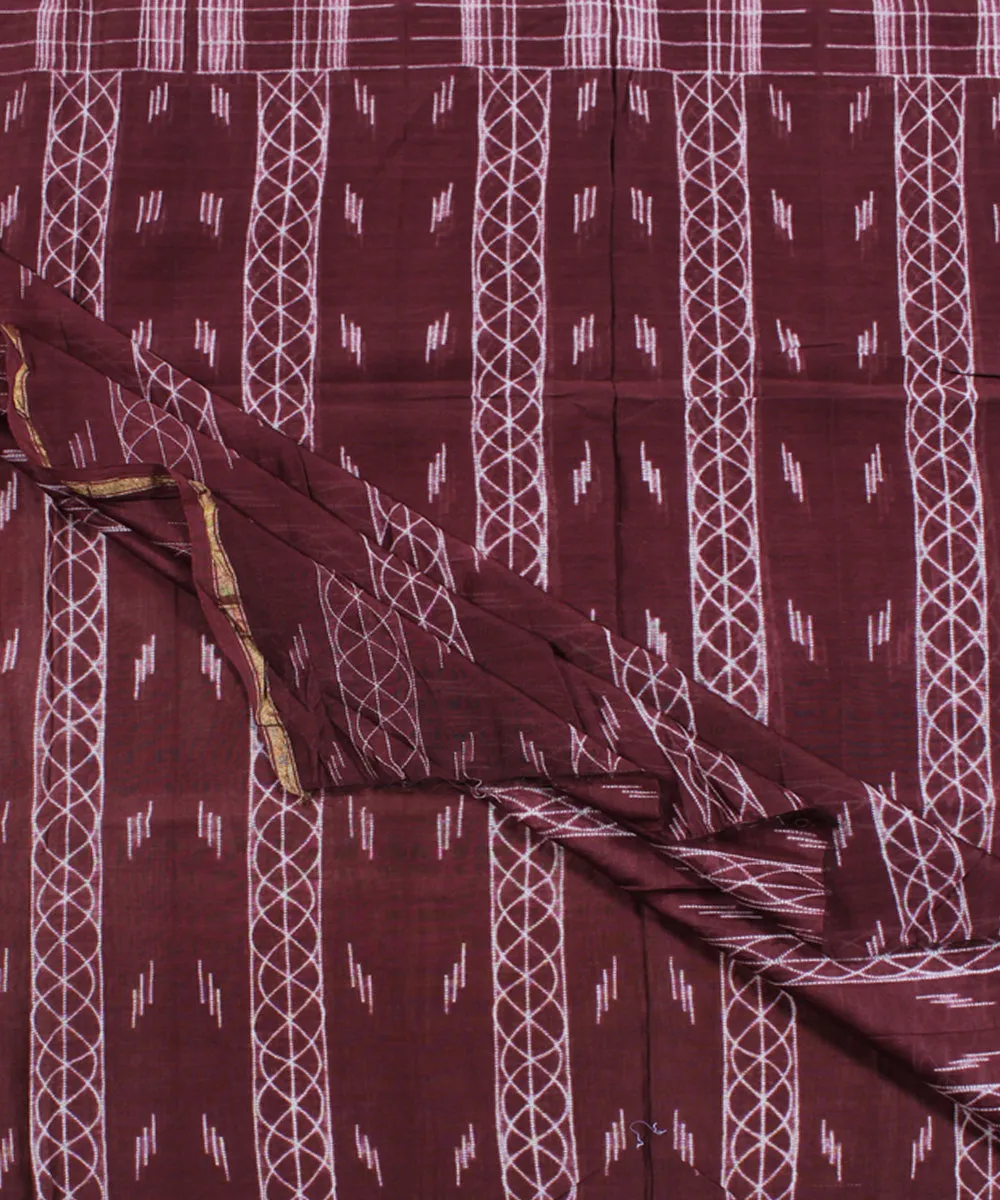 2.5 m Wine mauve tie dye cotton silk shibori kurta material