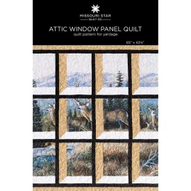 Attic Window Panel Quilt Pattern by Missouri Star