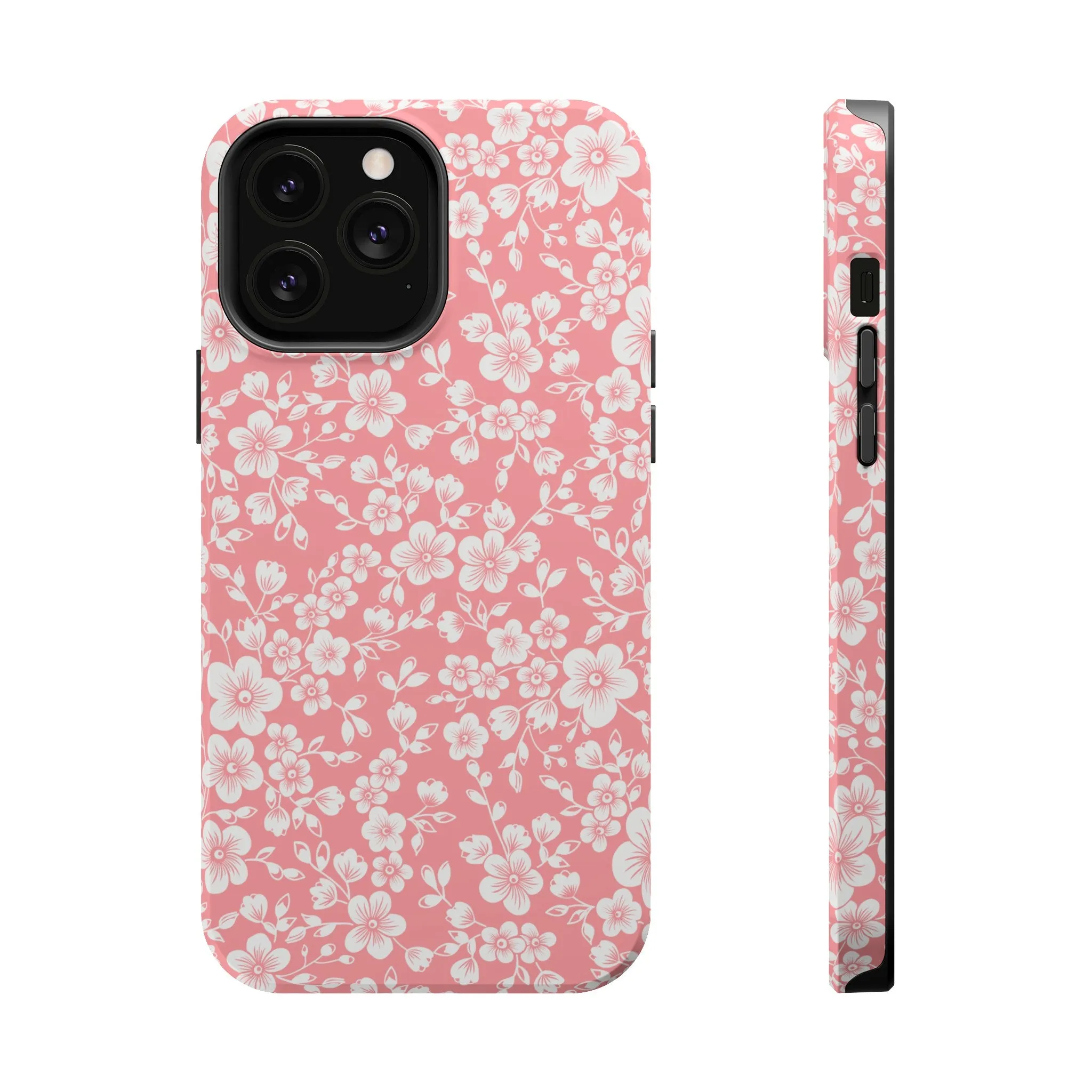 Blossom Blush | White Flowers Case