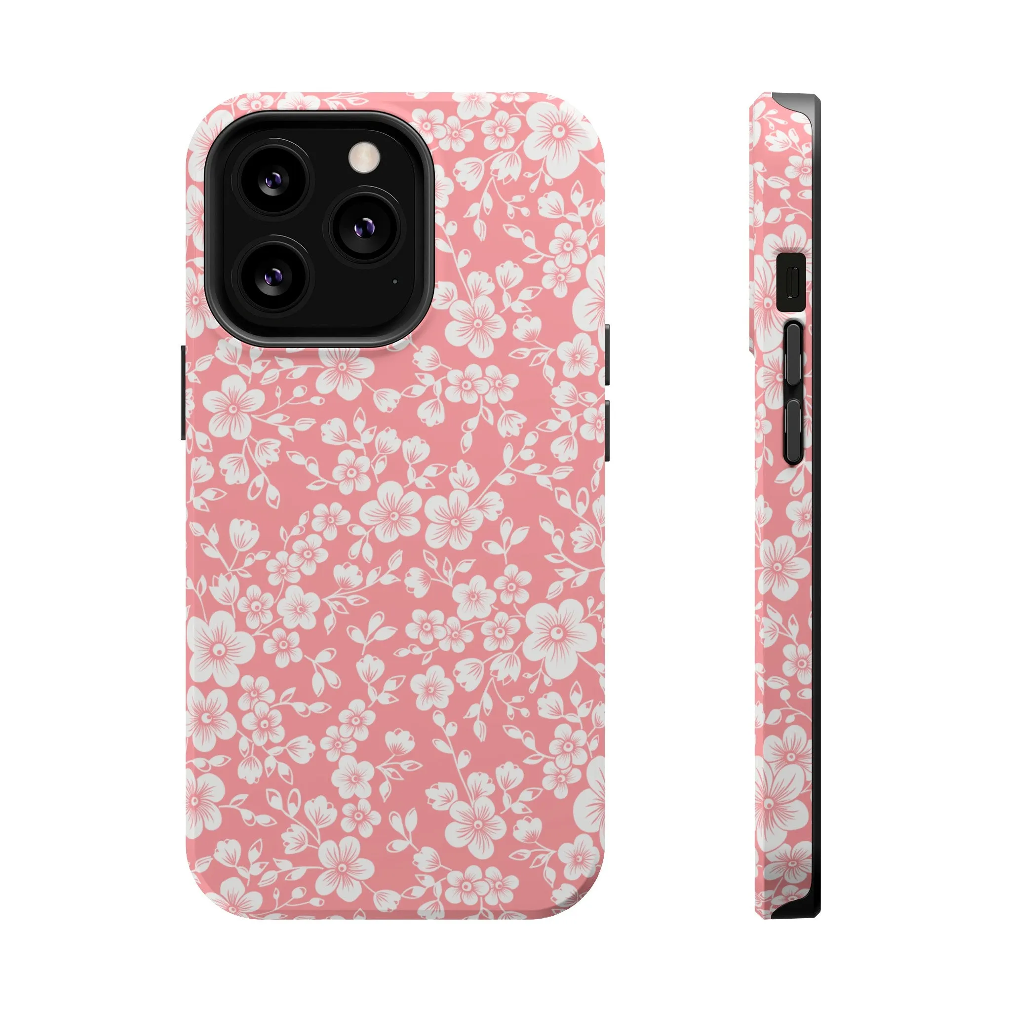 Blossom Blush | White Flowers Case