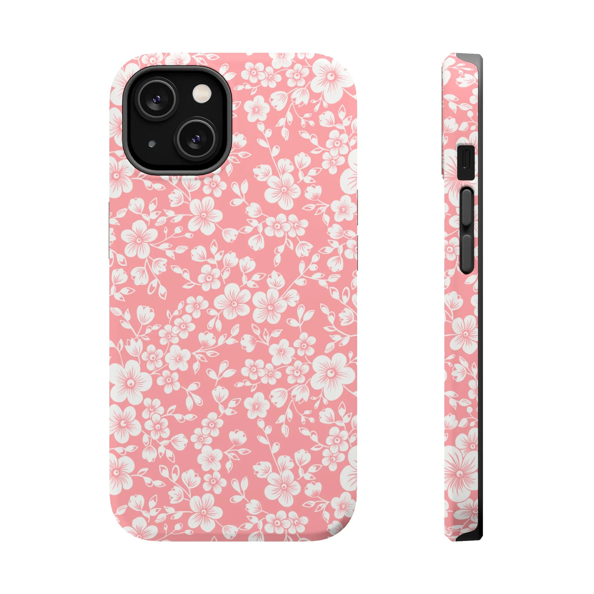 Blossom Blush | White Flowers Case