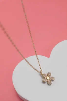 Flower Charm Necklace