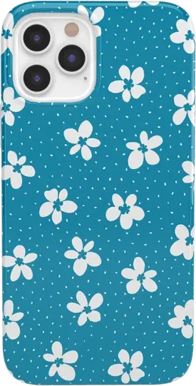 Flower My World | Ocean Blue Floral Case