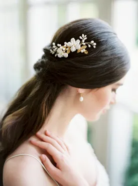 ILSE | Floral Bridal Comb