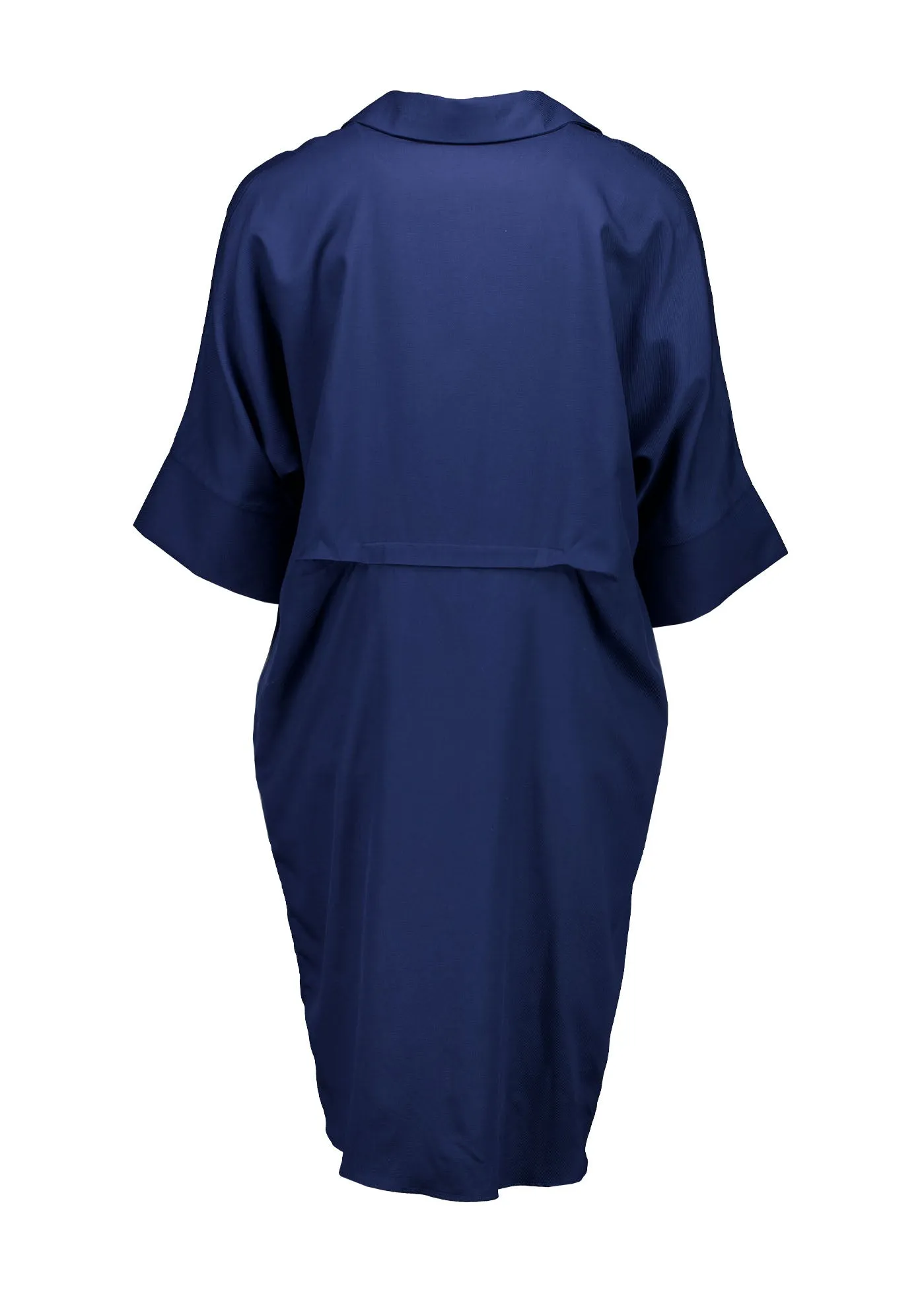 Marianna Estilo Shift Dress Navy in Cotton/Rayon