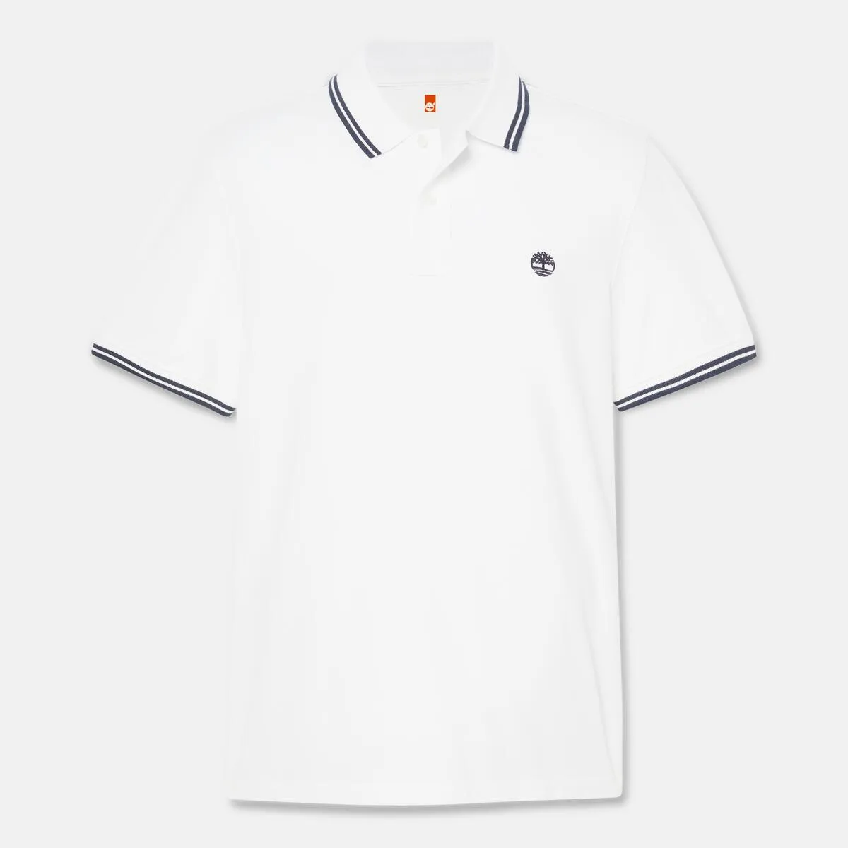 Men's Millers River Tipped Pique Polo