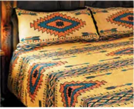 "Diamond Arrow" Bed Cover & Shams