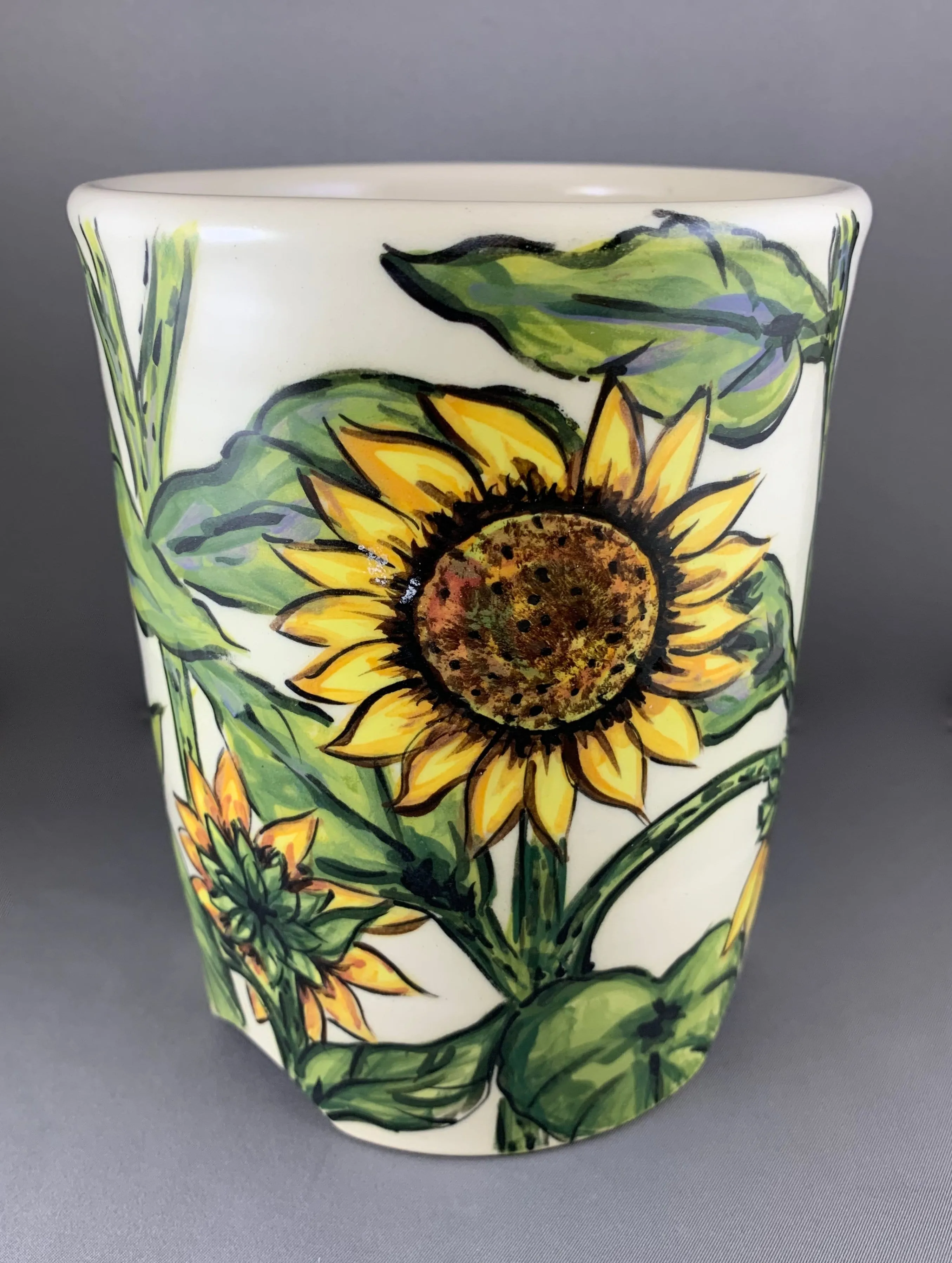 Sunflower Utensil Holder