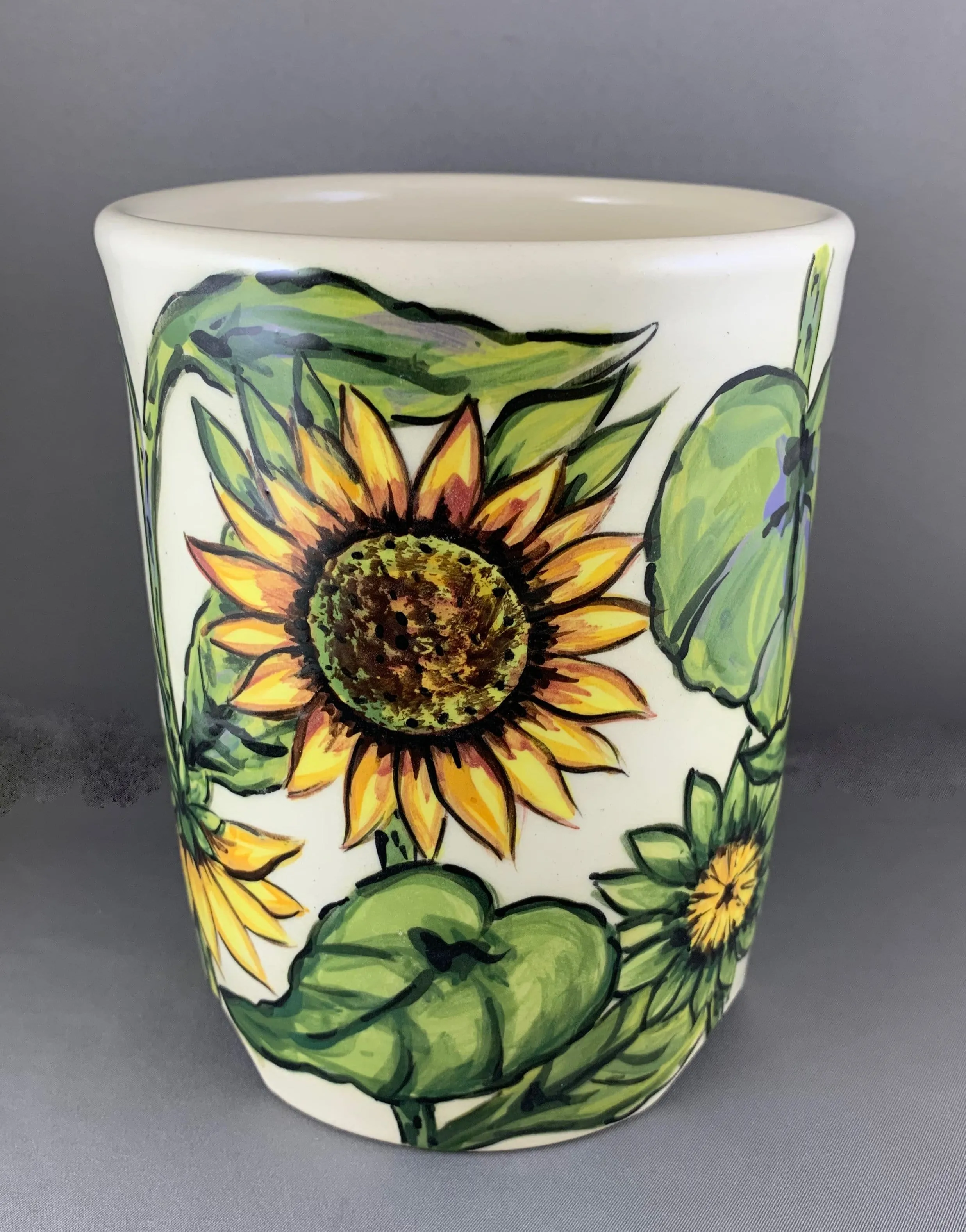 Sunflower Utensil Holder