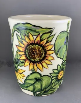 Sunflower Utensil Holder