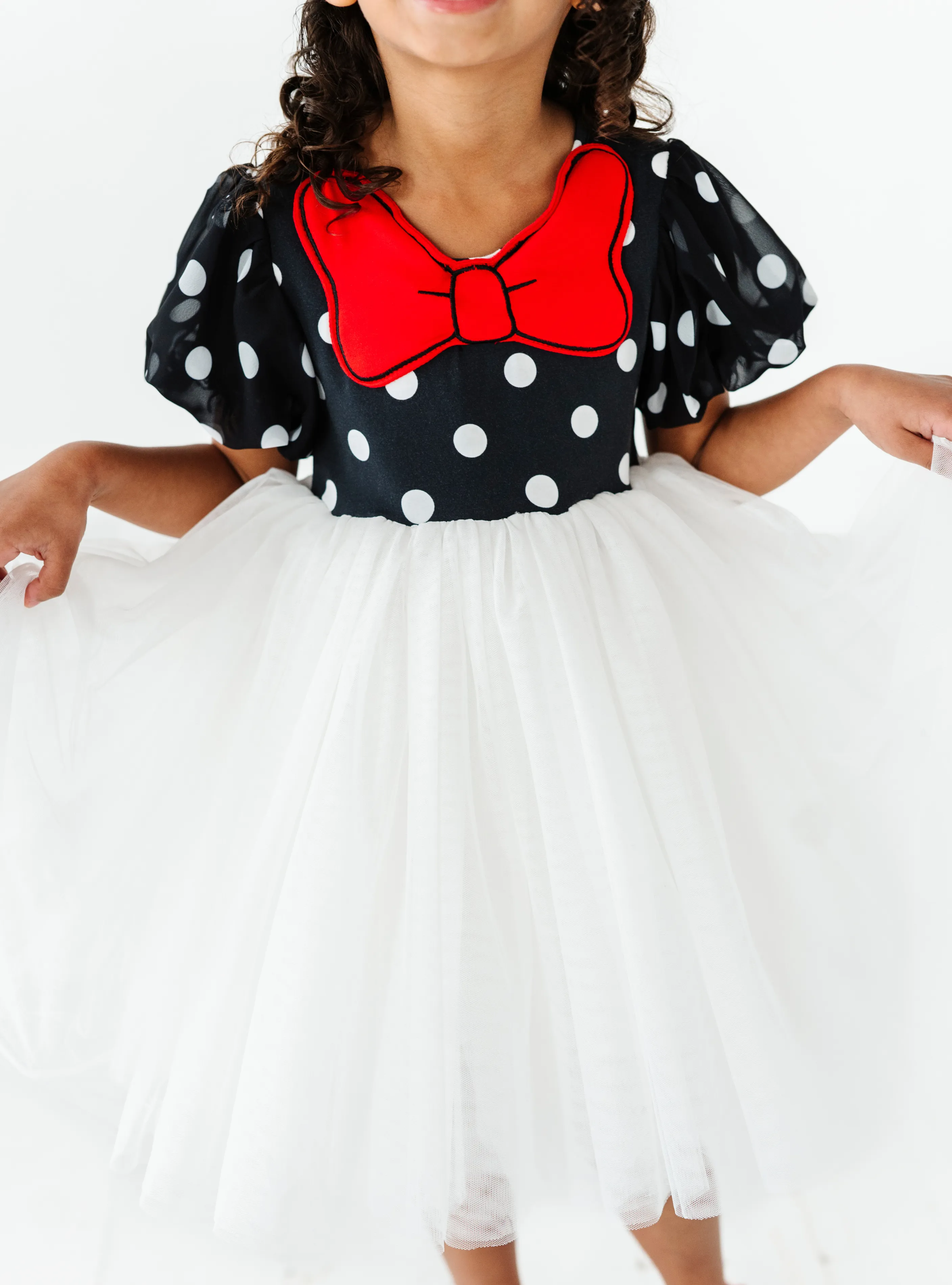 The Black and White Polka Dot Dress - Luxe