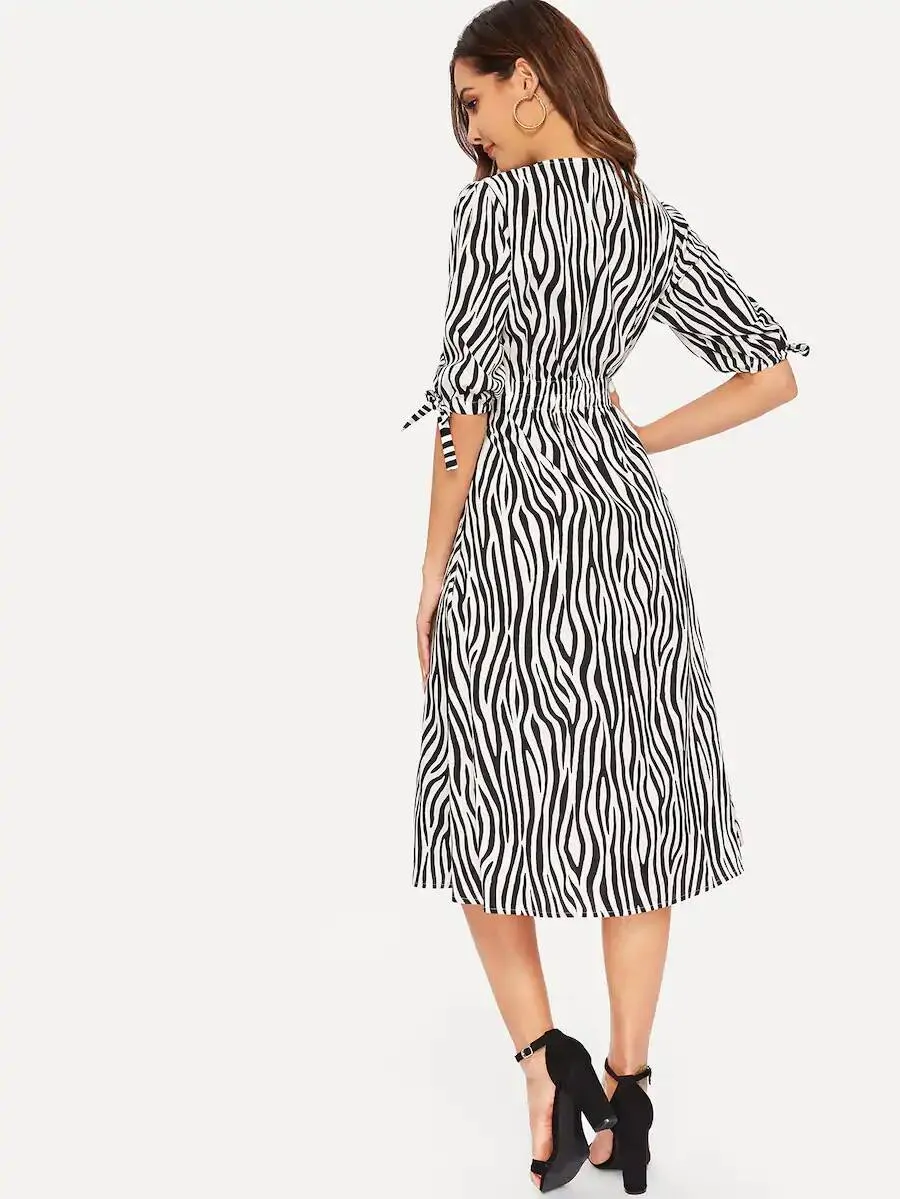 Zebra Print Dress